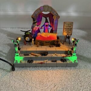 NEW Halloween Levitating Light-Up Witch Display- Moves